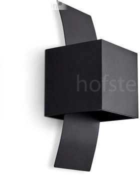 Hofstein Vols »Vols« Zimmerlampe aus Metall in Schwarz