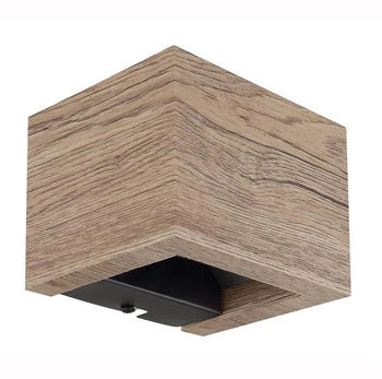 Globo Globo 15553W1W - LED-Wandleuchte ALINA LED/8W/230V braun (GL7887)