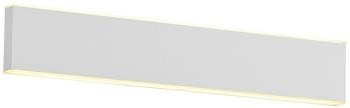 B-Leuchten HELL Akku LED-Wandleuchte DELTA-B, B 30 cm - Wei&szlig; - Metall - dimmbar (40290/1-07)