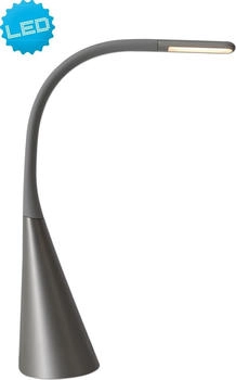 Näve LED-Tischleuchte Mamba 65 cm hoch Grau (3127516)