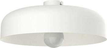 Lumicom L+ Deckenleuchte aus Metall, Kuppelform, Durchmesser 40 cm, Farbe Weiß matt (303002000145)