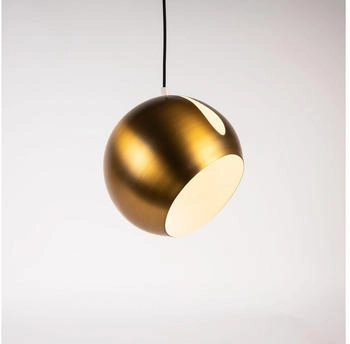 s'luce s.luce Galerieleuchte, Gold, Weiß, Metall, Rund, E27, 30x20x30 cm, , Innenbeleuchtung, Hängelampen, Pendelleuchten (800000924540)