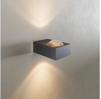 s'luce s.luce Wandleuchte Wandleuchte Beam X eckig up & down modern Schwarz, Schwarz (800000444411)