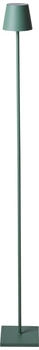Beliani Stehlampe Grün Metall Kabellos Wiederaufladbar Akku Touch Funktion Dimmfunktion USB Kabel Indoor Outdoor Stehleuchte (559320)