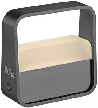 Paul Neuhaus PURE LED-Akku-Tischleuchte Pure Go, grau, Aluminium (4055-15)