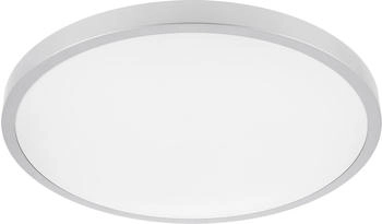 GTV 32 Watt LED Deckenleuchte IP54 für innen und Außein silber rund|400 x 60mm (B. x H.)|Neutralweiß|2560 Lumen