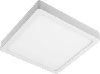 GTV 24W LED Aufputz Deckenlampe Panel Deckenleuchte Eckig 30x30 cm 2000 Lumen Warmwei&szlig; (3000K)