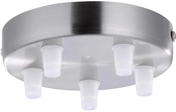 JUST LIGHT JustLight Lampenbaldachin 5-flammig stahl 12 x 2,5 cm - [GLO773054249] (13302-55)