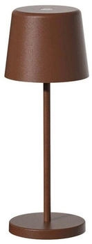 Lumisky Mini-Tischlampe, Braun, Metall, LED integriert, 8.2x22x8.2 cm, , Innenbeleuchtung, Tischlampen, Tischlampen (800000856280)