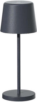 Lumisky Mini-Tischlampe, Dunkelgrau, Metall, LED integriert, 8.2x22x8.2 cm, , Innenbeleuchtung, Tischlampen, Tischlampen (800000856224)