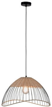 JUST LIGHT schwarz Rattan [EEK: Nicht bewertet] (W4302)