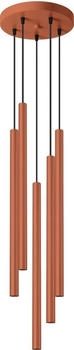 Sollux Sollux SL.1528 - Hängeleuchte PASTELO 5xG9/8W/230V rot (SLX1380)