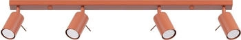 Sollux Sollux SL.1510 Plafond RING 4L roter Ocker (SLX1404)