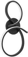 EGLO Wandleuchte "Serpins Wandleuchte, Wohnzimmerlampe, Metall und Kunststoff,...