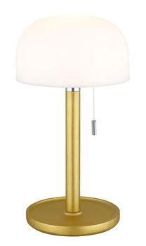Globo Tischlampe Tischleuchte LED Bambus messing IP44 [EEK: Nicht bewertet] (134917)