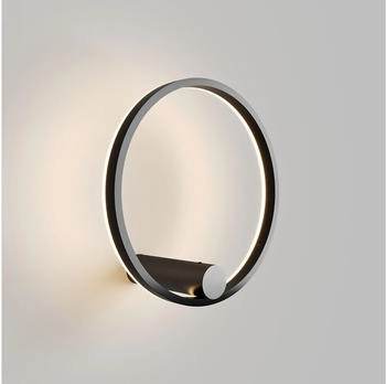 s'luce s.luce Ring Air LED Deckenleuchte Deckenlampe Wohnzimmerlampe Dimmbar, Farbe Schwarz (CA1311-1D-400-BK)