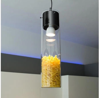 s'luce s.luce Pendelleuchte, Schwarz, Metall, Gu10, 11x40x11 cm, , Innenbeleuchtung, Hängelampen, Pendelleuchten (800000421616)