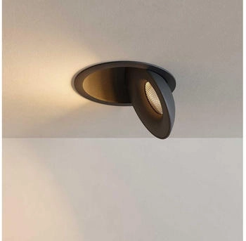 s'luce s.luce LED Deckenstrahler Santa Neo schwenkbar & dimmbar Schwarz, Warmweiß, Schwarz