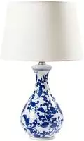 TISCHLEUCHTE Wei&szlig;/Blau Carmen