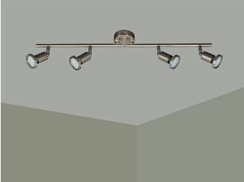 Trango 4-flammige Deckenleuchte Nickel matt (2935-042)