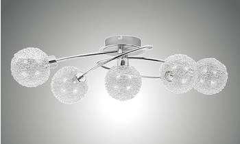 Trango 5 flg. Deckenleuchte inkl. LED Leuchtmittel (1002-58)