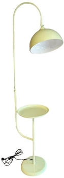 Bamyum Moderne Stehlampe aus Metall mit E27, Mintgrün Verstellbarer Lampenschirm