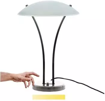 Dapo Wohnraum-Tischleuchte KAI mit Handdimmer Tischlampe