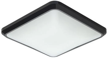 Oktaplex LED Deckenleuchte 12W IP20 Lampe anthrazit Deckenlampe Flach Flur Wohnzimmer