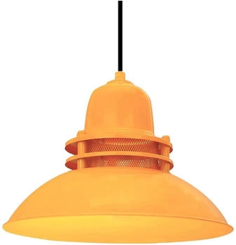 Bamyum Pendelleuchte Hängelampe Gelb Metall Ø34 cm E27 Retro Lampe