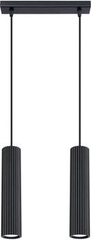 Sollux Sollux SL.1574 - Hängeleuchte KARBON 2xGU10/10W/230V schwarz (SLX1247)