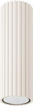 Sollux Deckenlampe Deckenleuchte Deckenstrahler Lampe Decke Aluminium 1 Flammig 6,5 x 6,5 x 20 cm Karbon Beige (SLX1263)