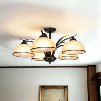 Licht-Erlebnisse Deckenleuchte KORFU 5xE27/60W/230V (LU4038)