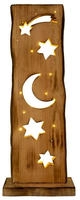 n&auml;ve LED Dekoobjekt "Light Moon/Stars" 1 Stk. Warmwei&szlig; F&uuml;r Aussenbereich geeignet,