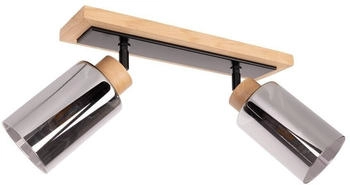 SPOT light Sonstige Deckenleuchte BOSCO SMOKY braun (204386)