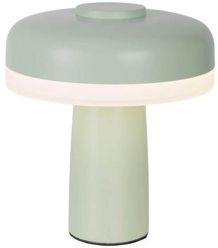 Näve Tischleuchte Tischlampe kabellos mit Akku Touch Dimmer Tischleuchte Dimmbar Mint (3196449)