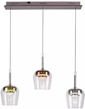 Paul Neuhaus LED-Pendelleuchte Q-KON 3-flammig