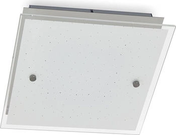 Trango LED Deckenleuchte IP44 LED Bad 3-Stufen dimmbar *LILY* inkl. 12 Watt 3000K Modul warm weiß (3102)