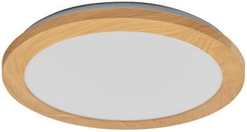 LEDVANCE ORBIS Disc Wand-/Deckenleuchte mit LED, Holzdekor, 22W, 1800lm, [EEK: G] (AC596190055)