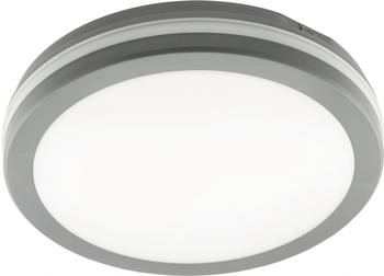 GTV LED Deckenleuchte Deckenlampe Wandleuchte 12w 18w 24w CCT IP65 6 in 1 Rund Ø30 cm Grau