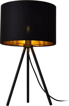 Luxpro Tischleuchte, Schwarz, Metall, E14, 30x51x30 cm, , Innenbeleuchtung, Tischlampen, Tischlampen (800000417478)