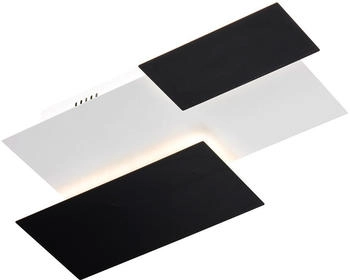 Wofi Wandleuchte Wandlampe 1 flammig schwarz LED 53 cm