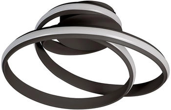 Wofi Deckenleuchte Designlampe LED schwarz (9824.01.10.9420)