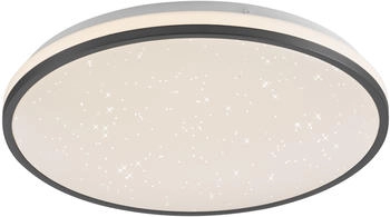 JUST LIGHT LED-Deckenleuchte Kyle Ø 7 cm x 38 cm Schwarz (14294-18)