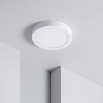 LEDKIA LIGHTING LIGHTING - LED-Deckenleuchte 18W Rund Ø220 mm | 1480 lm Lichtstrom | Einfache Montage | Weitwinkel 120° | Aluminium, 4000K Neutralweiß (404_753)