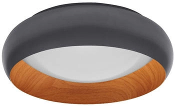 LEDVANCE LED-Deckenleuchte Orbis Livia Ø 30 cm, grau, Metall (4099854284083)
