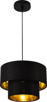 Luxpro Hängeleuchte, Schwarz, Metall, E27, 30x149x30 cm, , Innenbeleuchtung, Hängelampen, Pendelleuchten (800000417594)