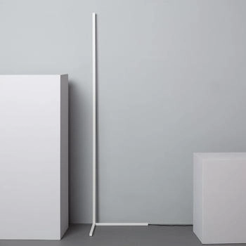 LEDKIA LIGHTING LED-Stehleuchte RGBWW Luxy | 20W dimmbar | 13 Farblichtmodi | Fernbedienung | Für Wohnzimmer & Küche, Weiß, Acrylnitril-Butadien-Styrol (77308_156174)