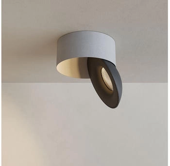 s'luce s.luce LED Deckenstrahler Santa Neo schwenkbar & dimmbar Weiß, Schwarz, Warmweiß, Weiß/Schwarz (800000663500)