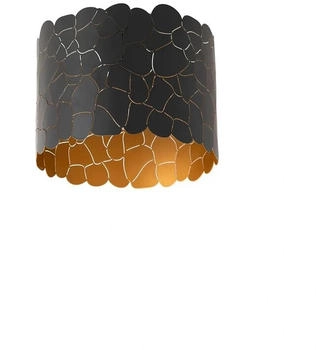 Lindby Deckenlampe Aralena (Modern) in Schwarz aus Metall (1 flammig, E27) - Deckenleuchte Lampe Wohnzimmerleuchte (10025850)