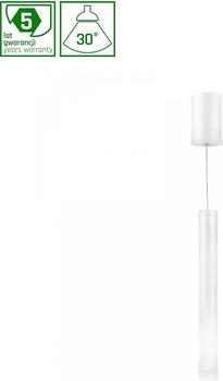 SpectrumLED LED HANGIT MULTIWAY S 11W Deckenleuchte 1070lm weiß 30° höhenverstellbar 230V IP20 Warmweiß 2700K (WLD+20006)